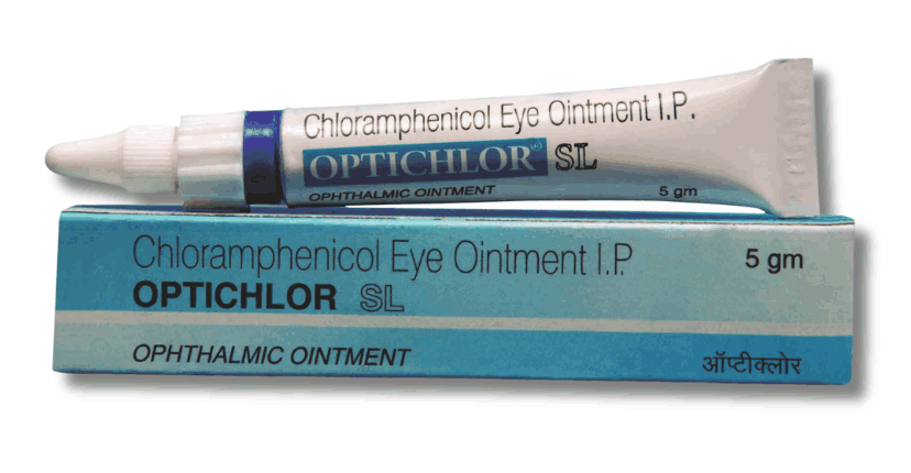 Optichlor SL Eye Ointment